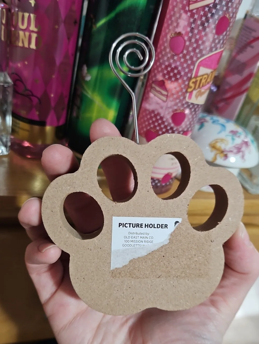 Cat Mom Photo Holder Decor